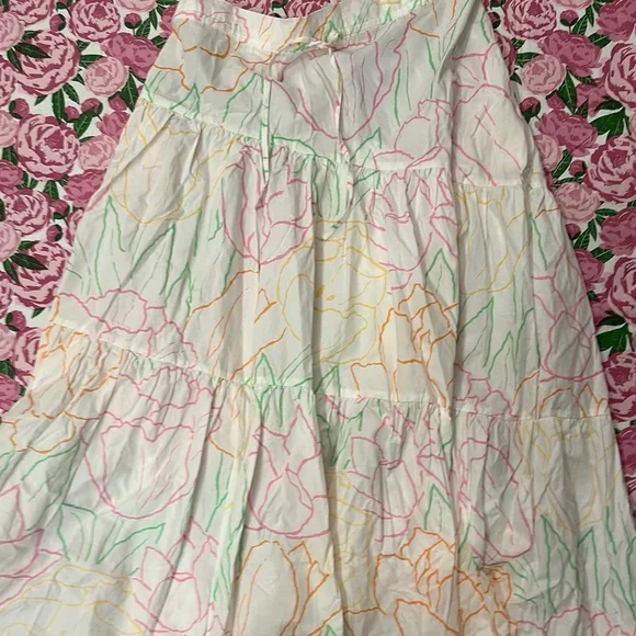 Floral Print Women's Skirt - Picture 3 of 7